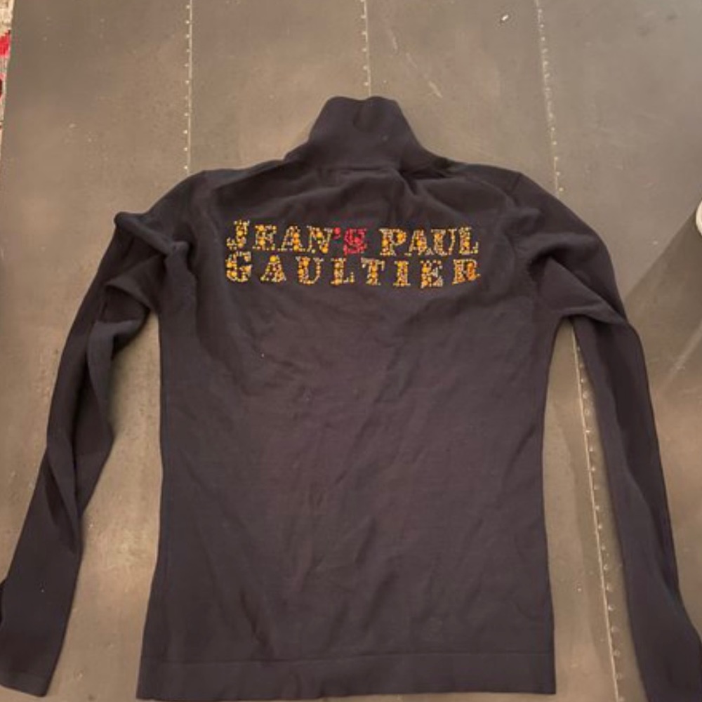 jean paul gaultier zip up jacket